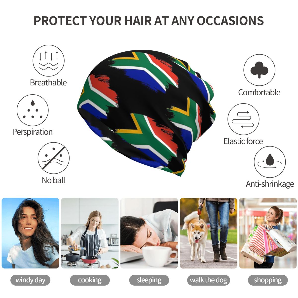Güney Afrika Springboks Bayrağ - Knit Beanie Hat Warm incelemesi ve fiyatı
