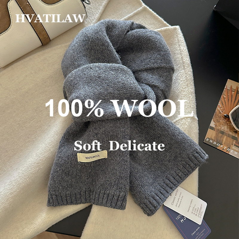 %100 Yün Eşarp Kadın Erkek Düz - Wool Scarf Men incelemesi ve fiyatı
