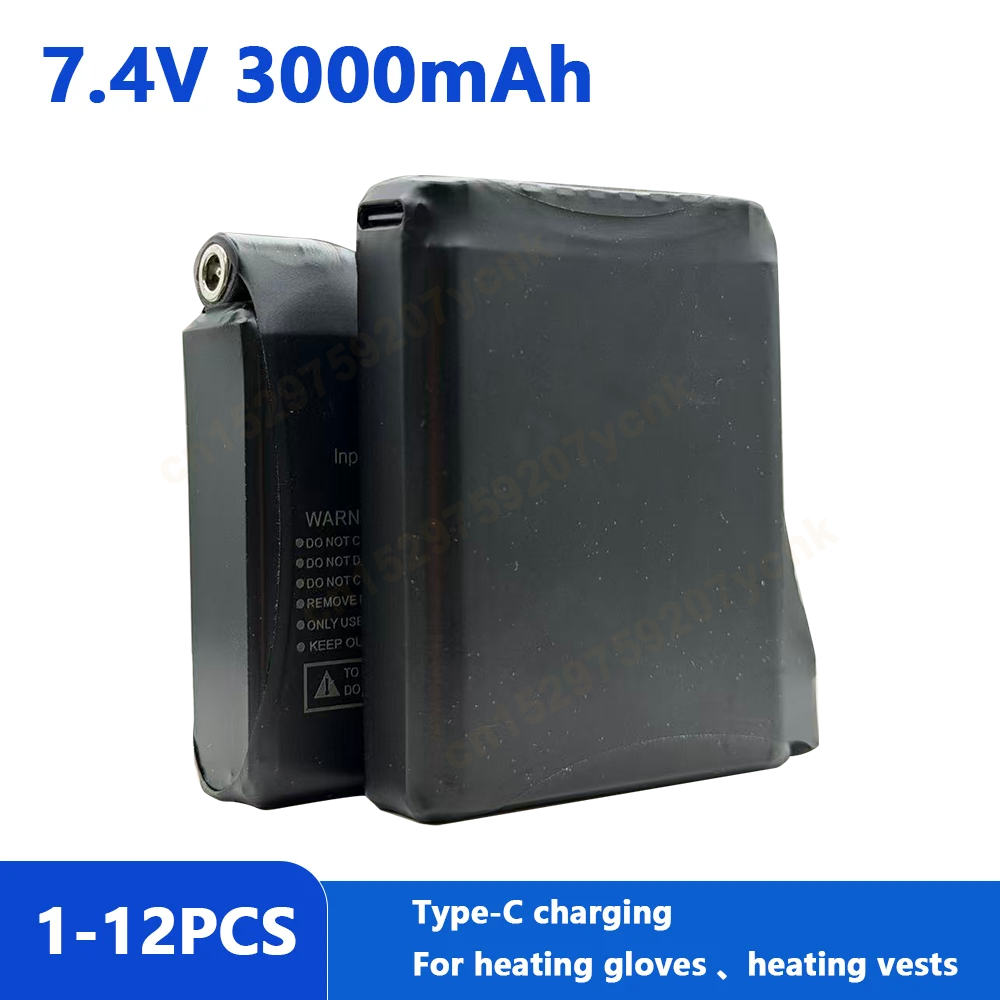 Isıtma Eldiveni Pili 7.4V 3000 - Heated Vest Battery incelemesi ve fiyatı