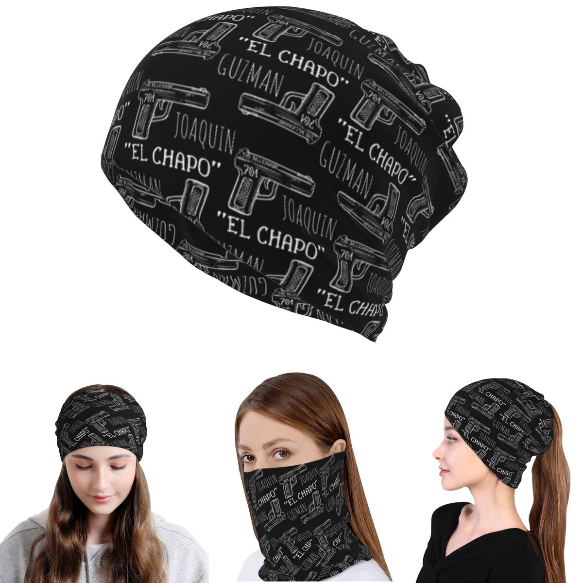 Joaquin El Chapo Guzman Narcos - Knit Beanie Hat Warm incelemesi ve fiyatı